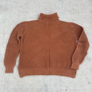 Forever 21 Burnt Orange Turtleneck Sweater Small